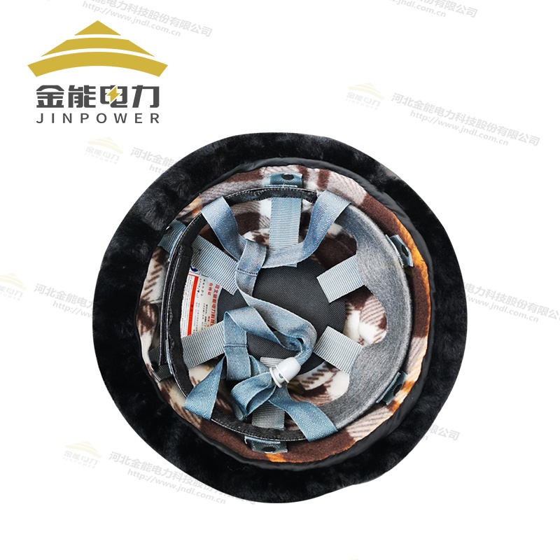 冬季保暖PU仿羊剪絨棉質安全帽